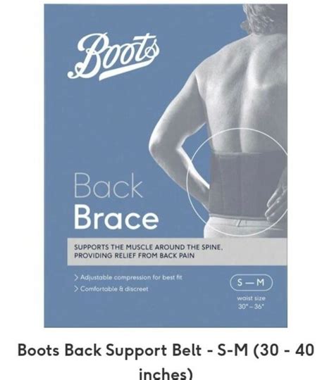 boots back support belt